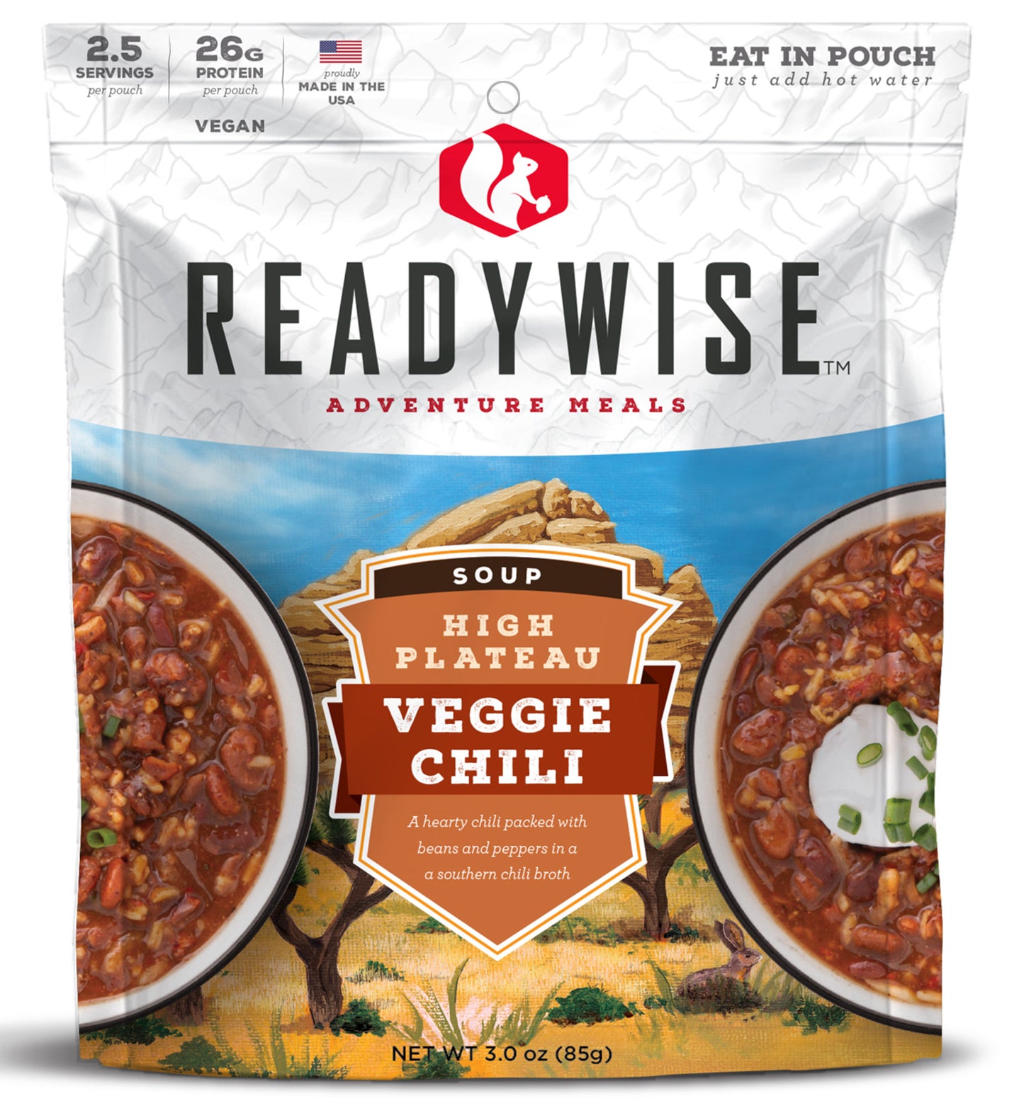 WISE RW05-011 6 CT HIGH PLATEAU VEGGIE CHILI