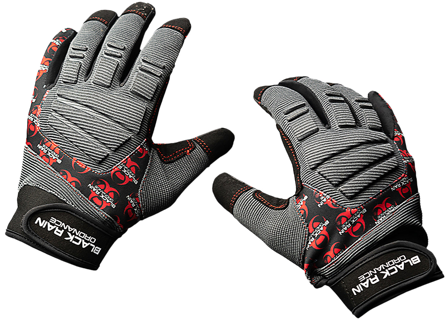 BRO TACT-GLOVE-GRY/BLK/RD-2XL TACT GLOVE B/G/R LX
