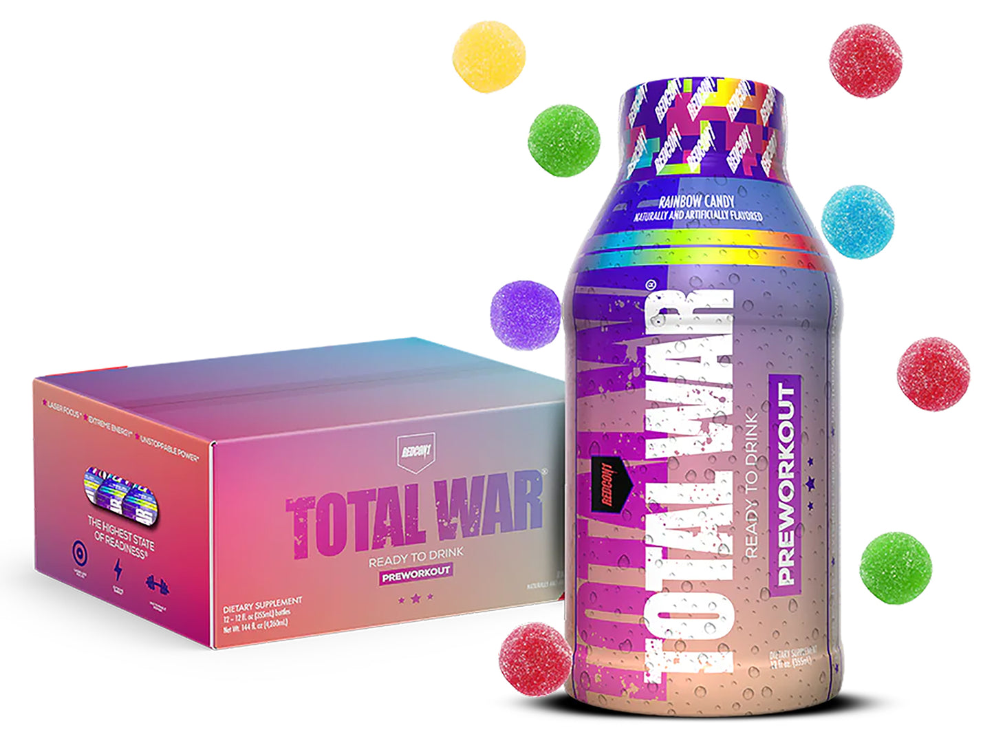 REDCON1 RC1-TWRTD-RC-12 TOTALWAR RDY2DRINK RBCNDY