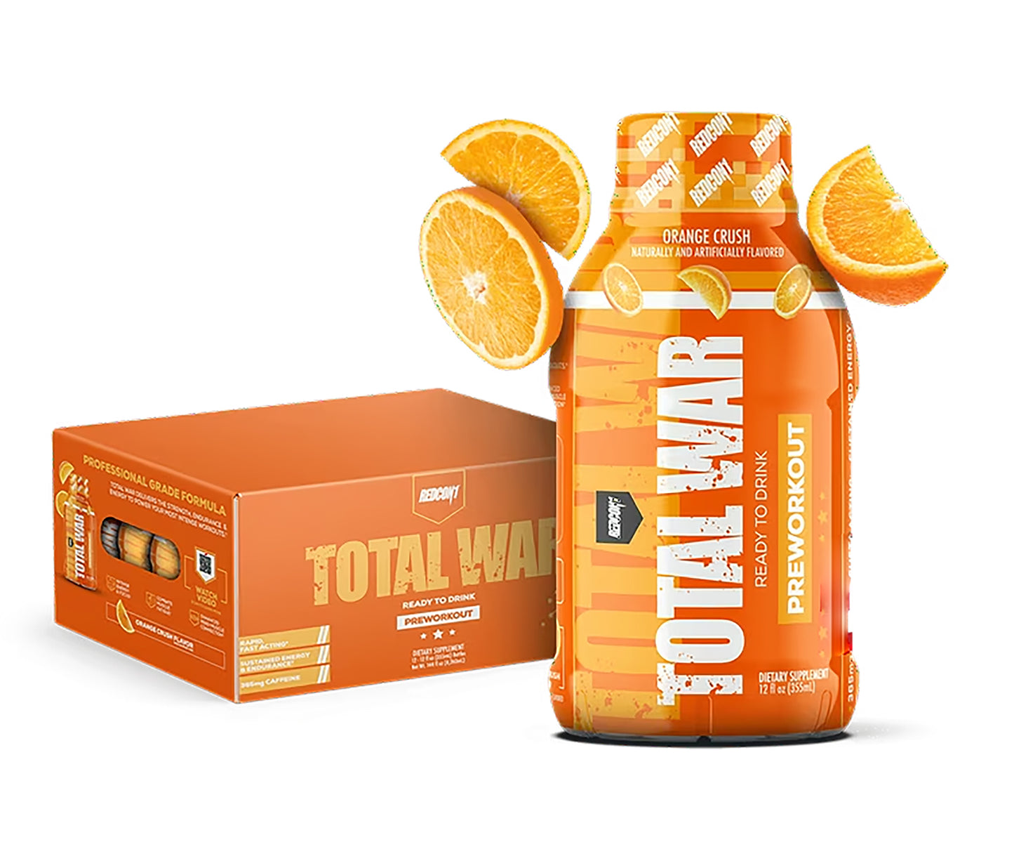 REDCON1 RC1TWRTDOC12 TOTALWAR RDY2DRINK ORNG CRSH