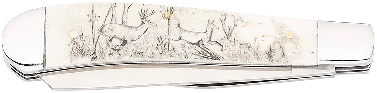 BRN 3220578B KNIFE WHITETAIL TRAPPER BOX