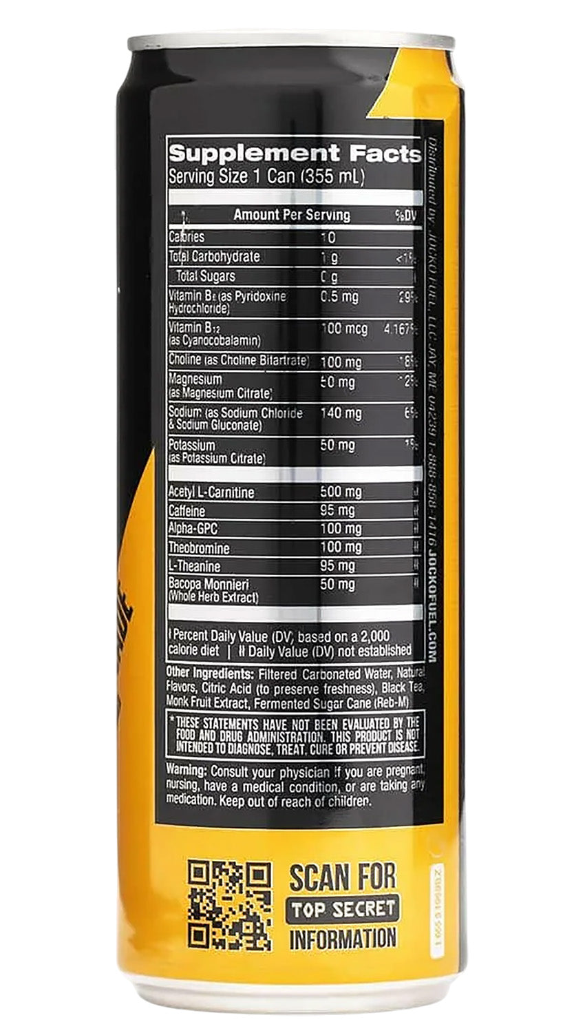 JOCKO 29002 GO RTD ICED TEA LEMONADE ENERGY 12PK