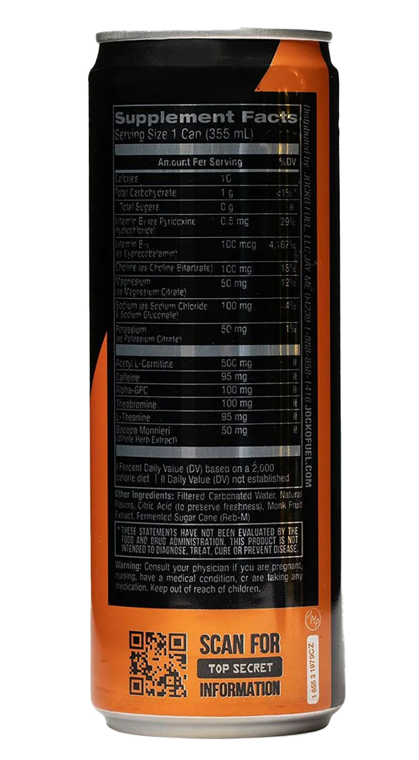 JOCKO 33920 GO RTD ORANGE ENERGY 12PK