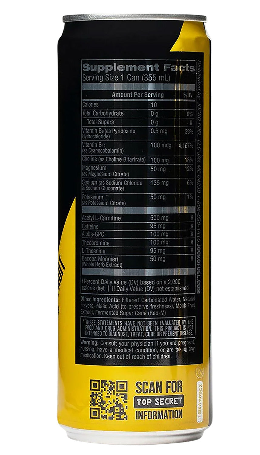 JOCKO 29046 GO RTD MANGO PASSIONFRUIT ENERGY 12PK