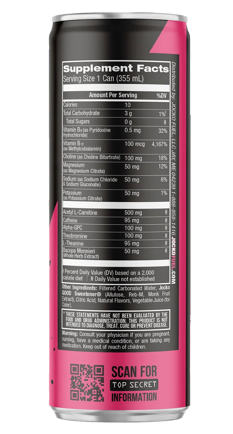 JOCKO 29076 GO RTD PINK LEMONADE ENERGY 12PK