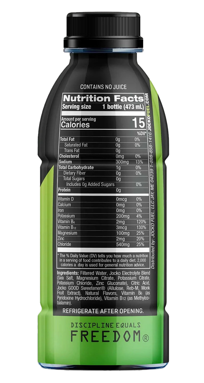 JOCKO 29265 HYDRATE RTD LEMON LIME HYDRATE 12PK