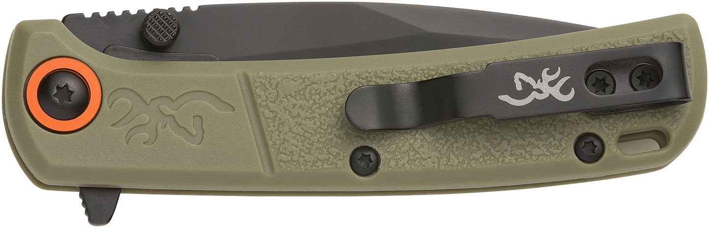 BRN 3220513 KNIFE BCKMRK SLIM SAGE