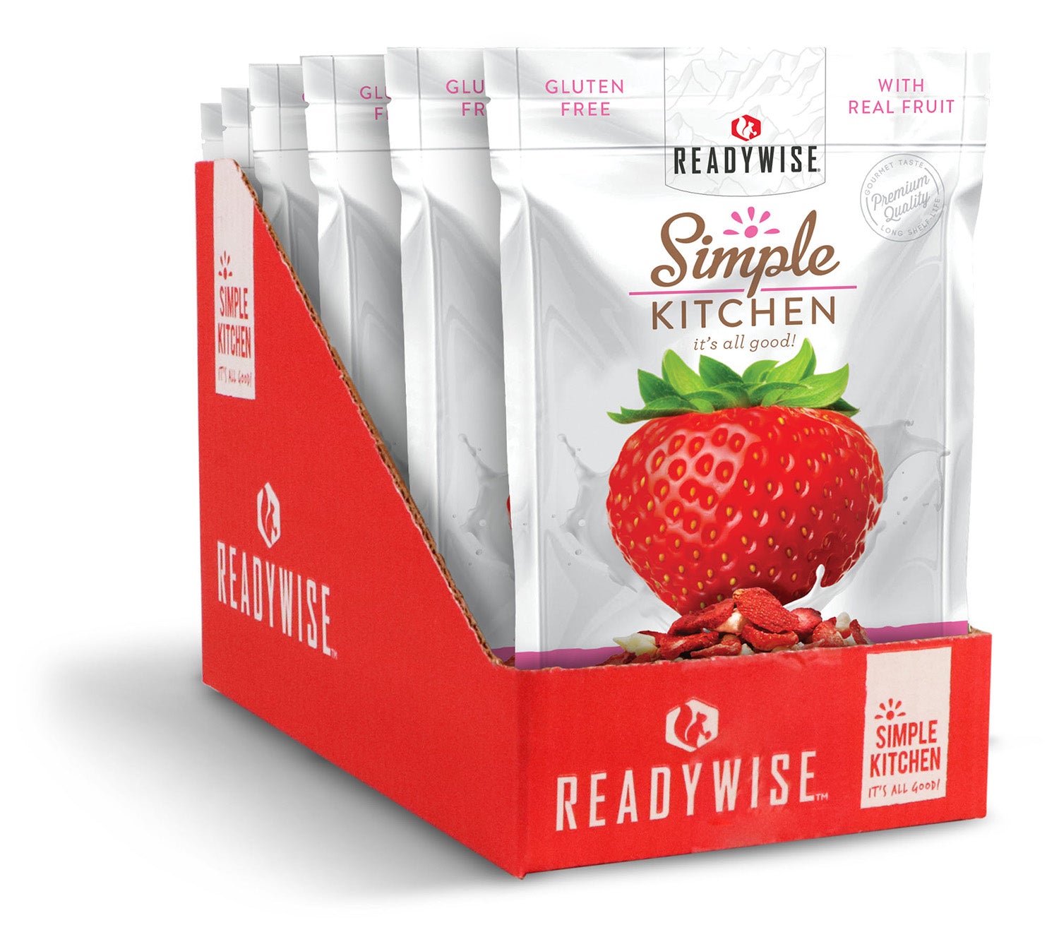 WISE SK05-913 6 CT  PK - SIMPLE KITCHEN STRWB/YGT