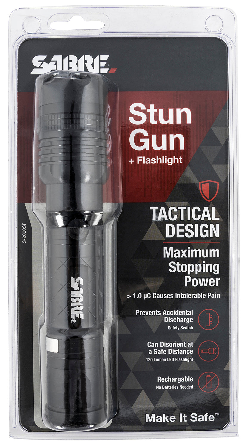 SEC S2000SF     1.82 UC STUN GN W/HLSTR&amp;FLASHLIGHT