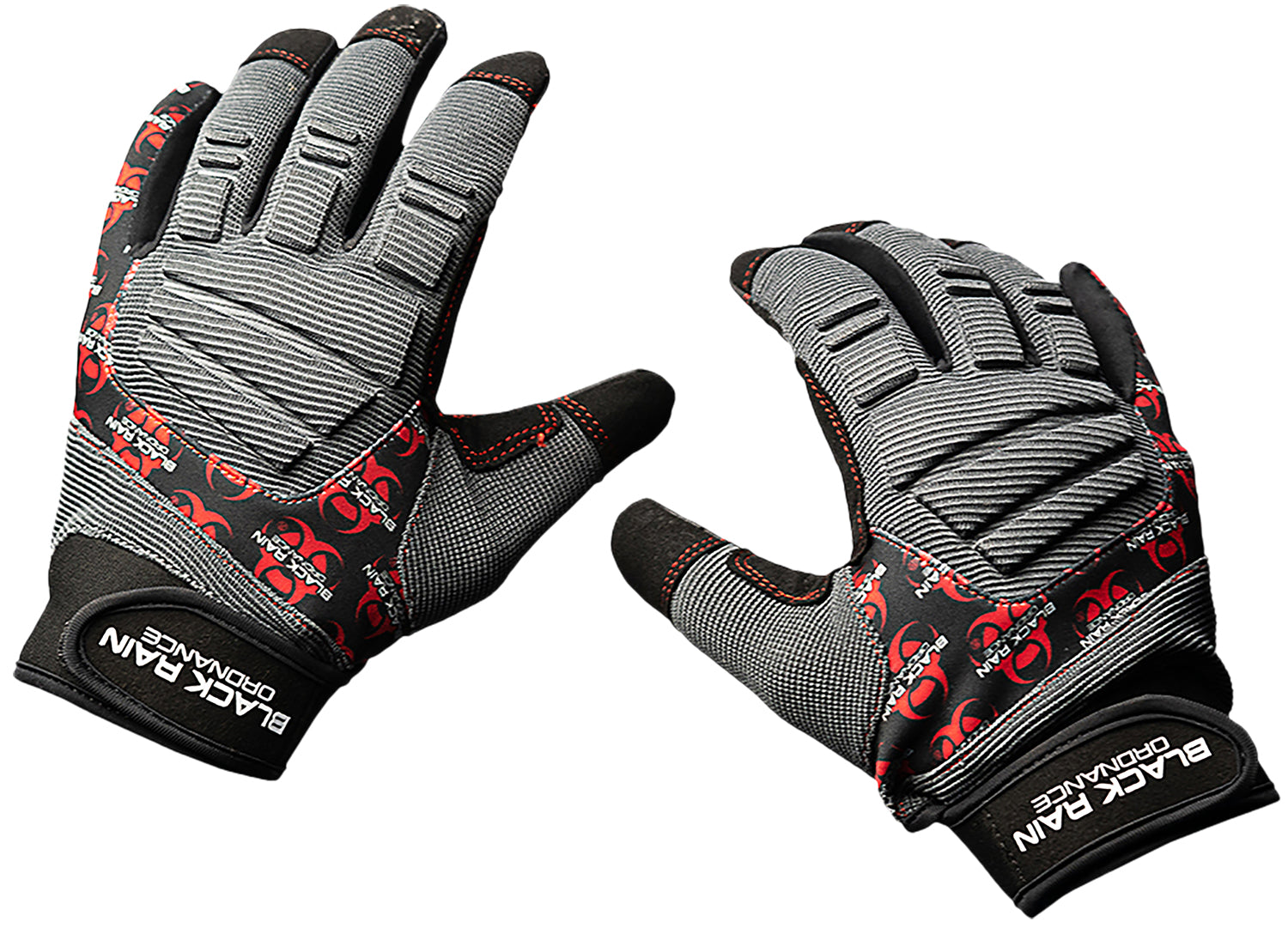 BRO TACT-GLOVE-GRY/BLK/RD-S   TACT GLOVE B/G/R  SM