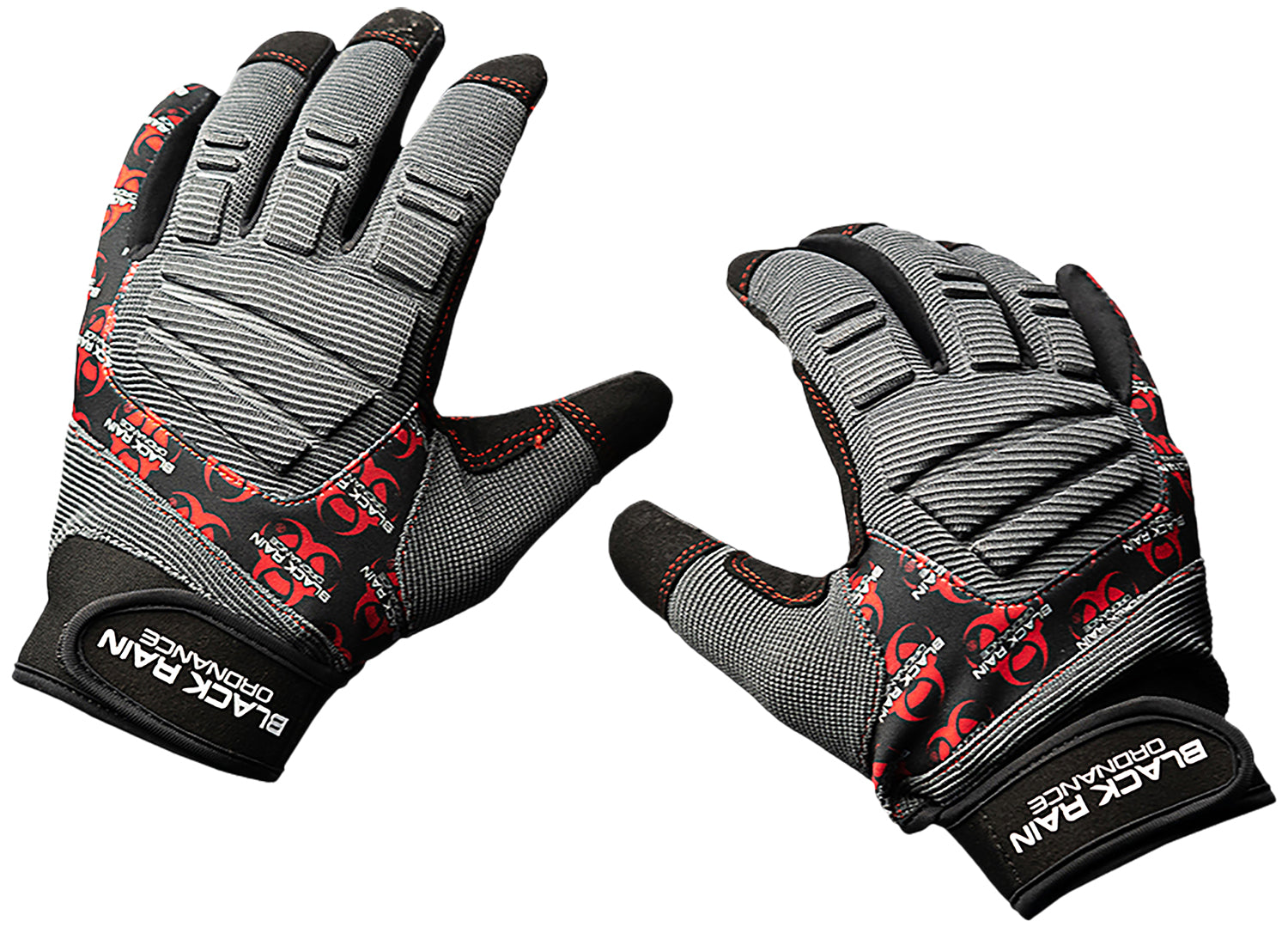BRO TACT-GLOVE-GRY/BLK/RD-M   TACT GLOVE B/G/R  MD