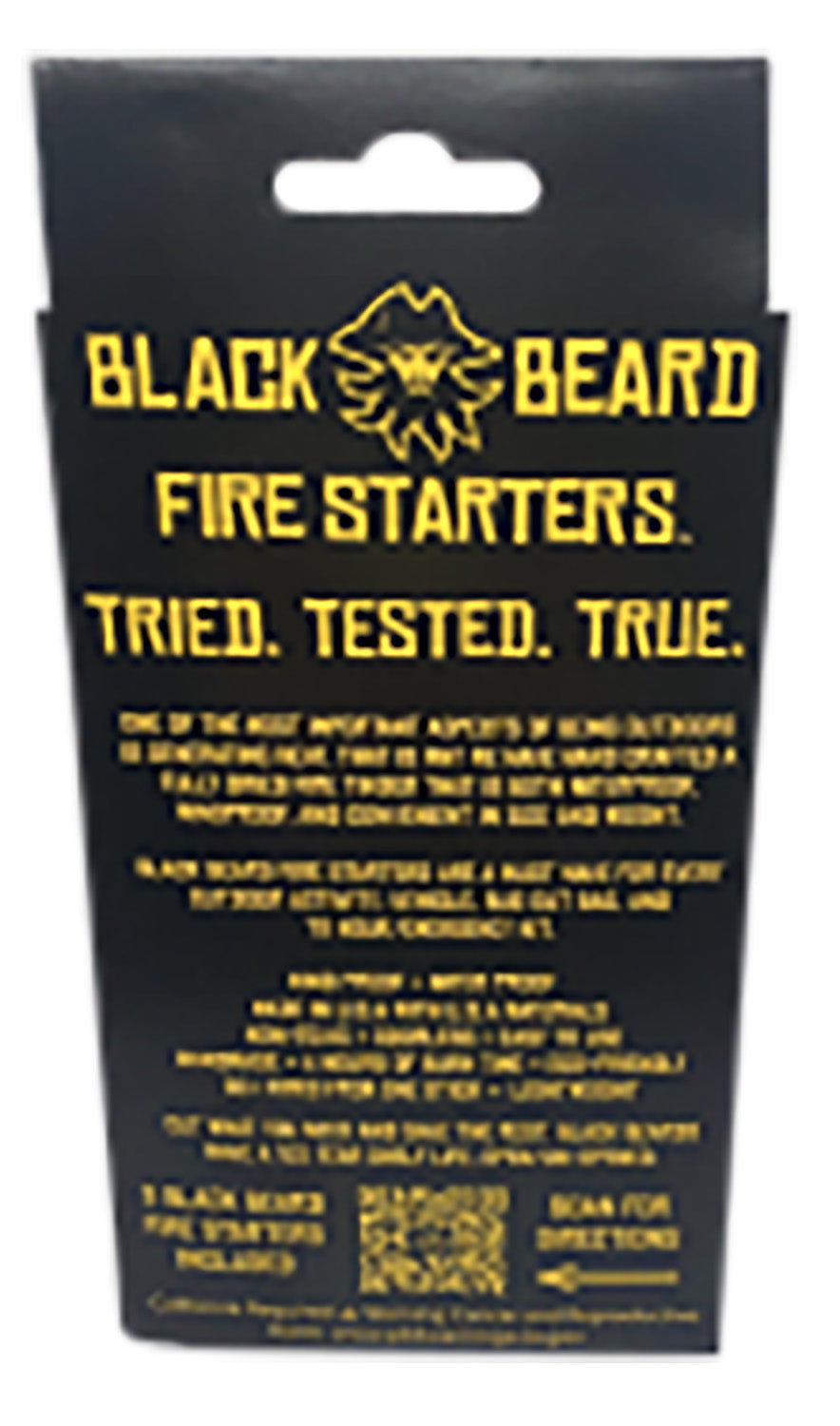 BLACKBEARD 3PACK    3PK FIRE ROPE