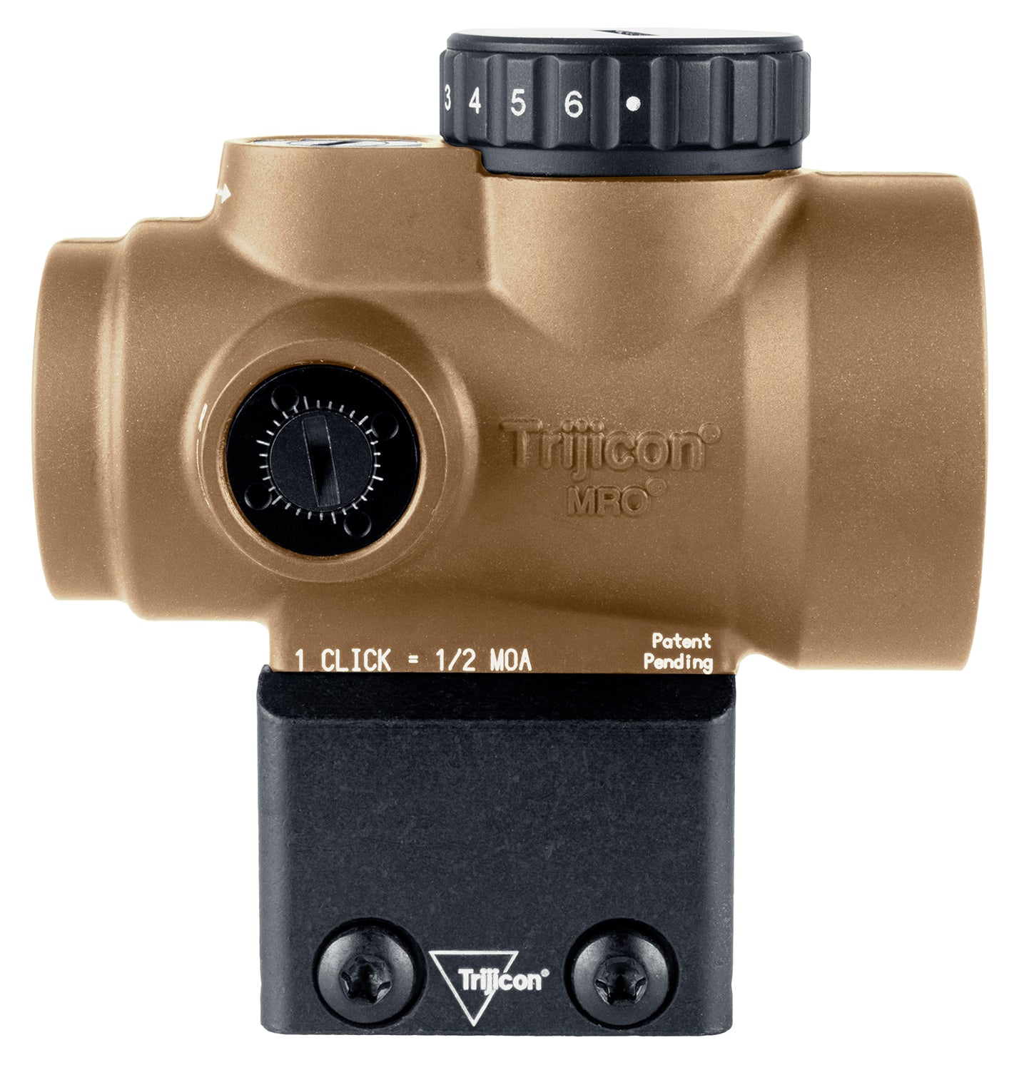 TRJ 2200349 MRO SD 1X25 GRNDOT 2.0MOA ADJ COY LCW