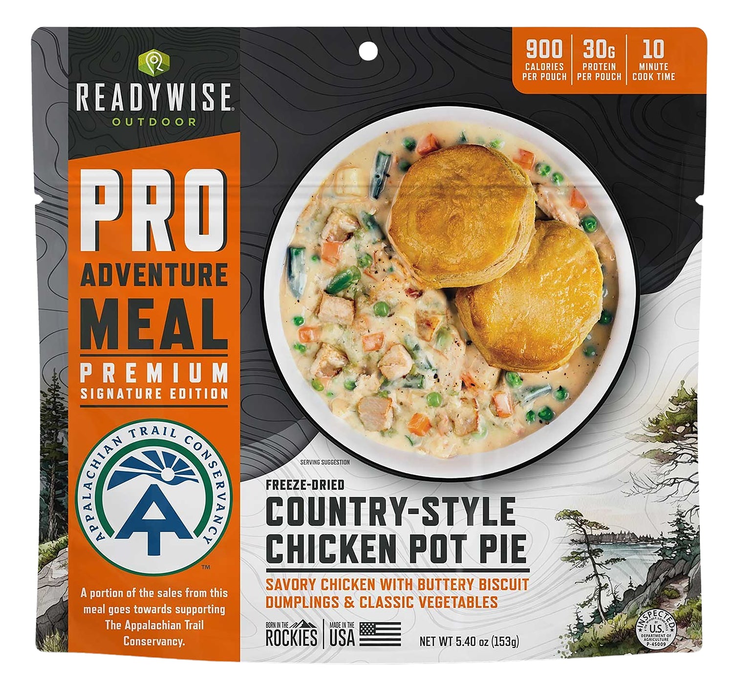 WISE RW05-407 6 CT PRO MEAL CHICKEN POT PIE