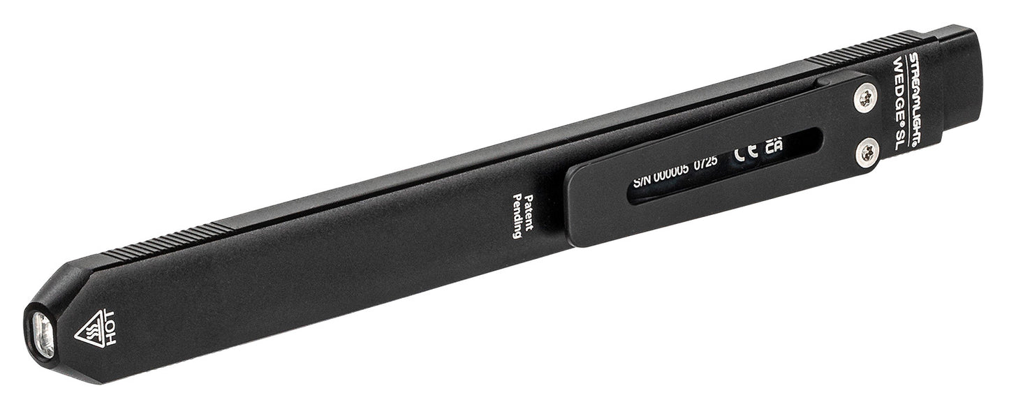 STL 88840 WEDGE SL W/END COVER  BLK